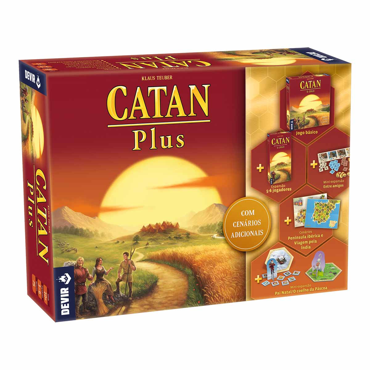 catan plus pt jogo de tabuleiro